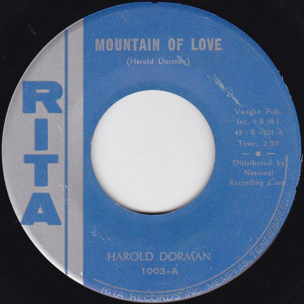 Harold Dorman : Mountain Of Love / To Be With You (7", Single)
