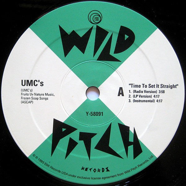 UMC's : Time To Set It Straight / Ill Demonic Clique (12")