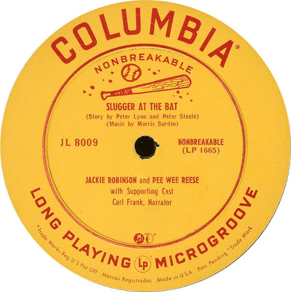 Gene Autry / Jackie Robinson (5) And Pee Wee Reese : Stampede / Slugger At The Bat (10")