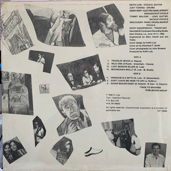 Keith Luis : New Orleans Gothic (LP)