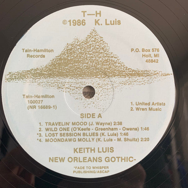 Keith Luis : New Orleans Gothic (LP)
