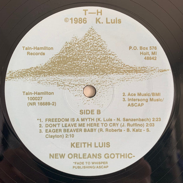 Keith Luis : New Orleans Gothic (LP)