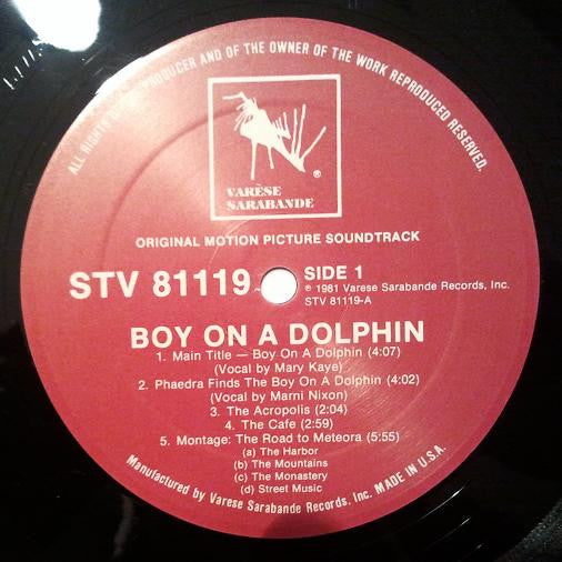 Hugo Friedhofer : Boy On A Dolphin (Original Motion Picture Soundtrack) (LP, RE)