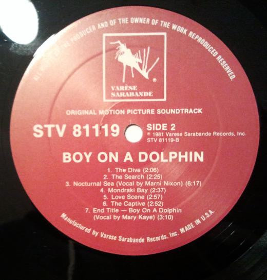 Hugo Friedhofer : Boy On A Dolphin (Original Motion Picture Soundtrack) (LP, RE)