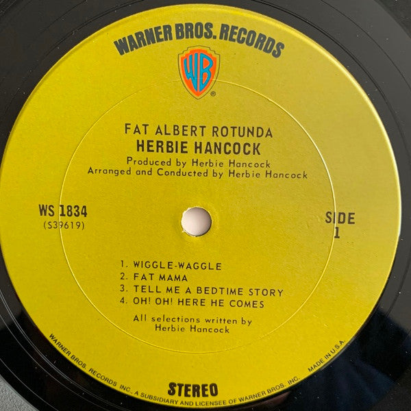 Herbie Hancock : Fat Albert Rotunda (LP, Album, RE, RP, Ter)