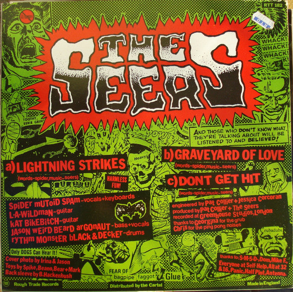 The Seers : Lightning Strikes (12", EP)