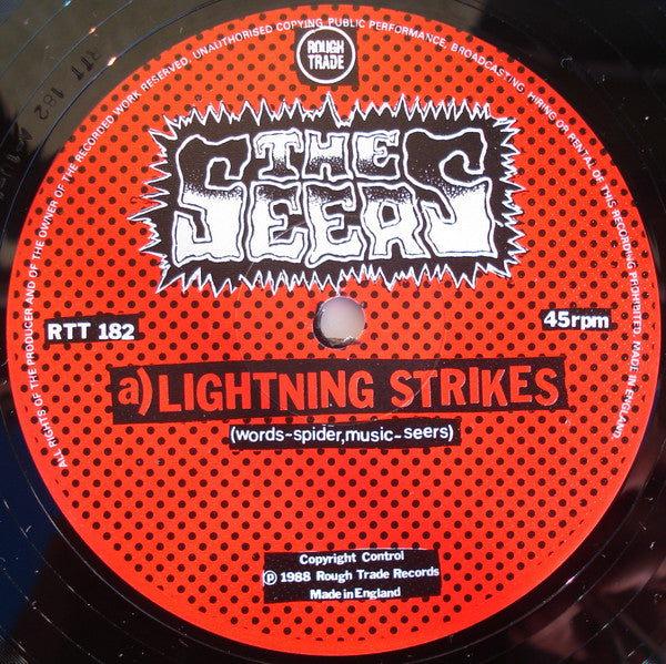 The Seers : Lightning Strikes (12", EP)