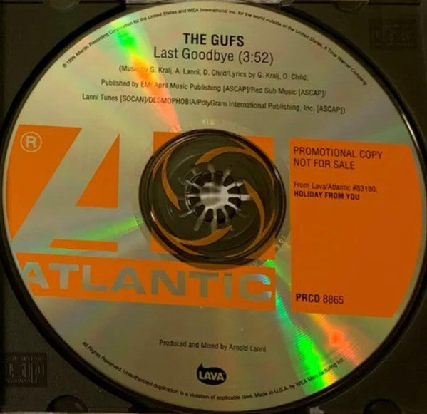 The Gufs : Last Goodbye (CD, Single, Promo)
