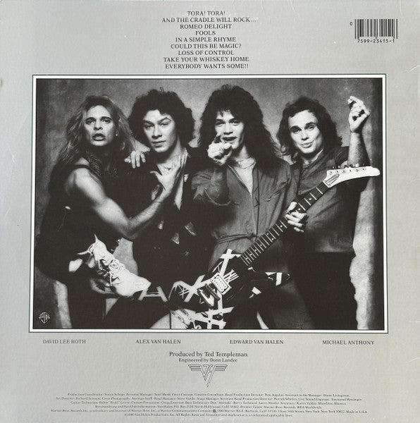 Van Halen : Women And Children First (LP, Album, RE, RP, Spe)