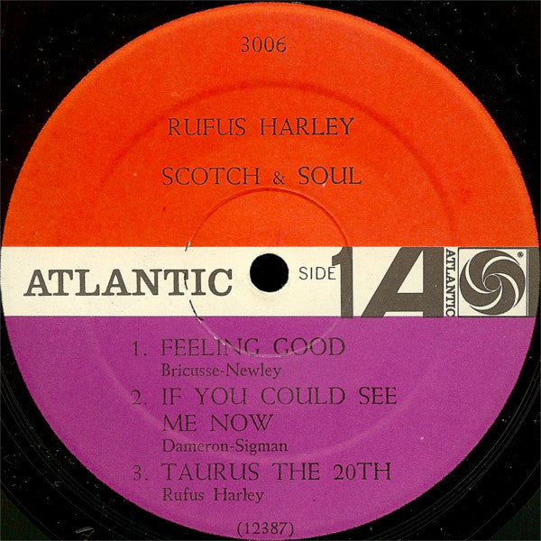 Rufus Harley : Scotch & Soul (LP, Album, Mono)