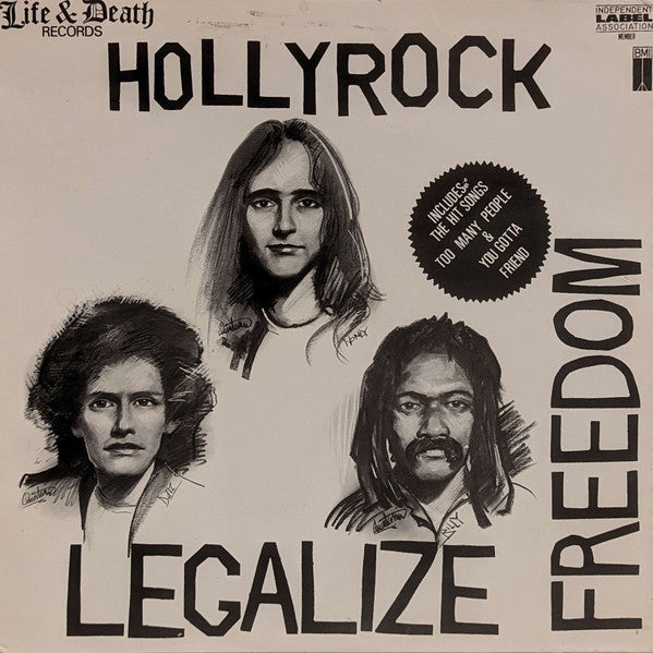 Hollyrock : Legalize Freedom (LP, Album)