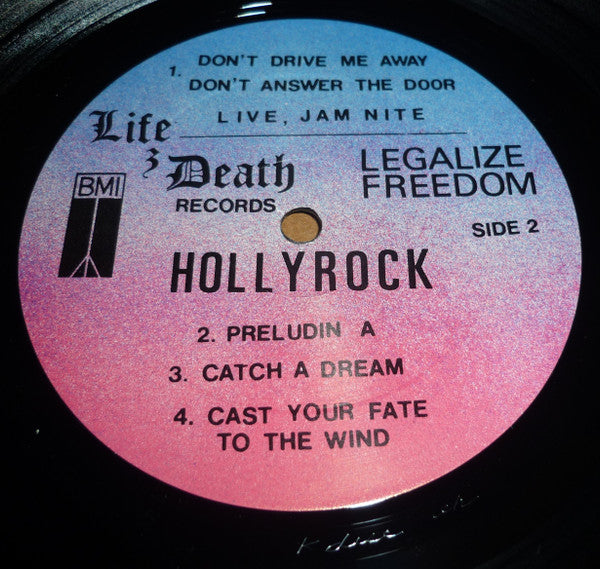 Hollyrock : Legalize Freedom (LP, Album)