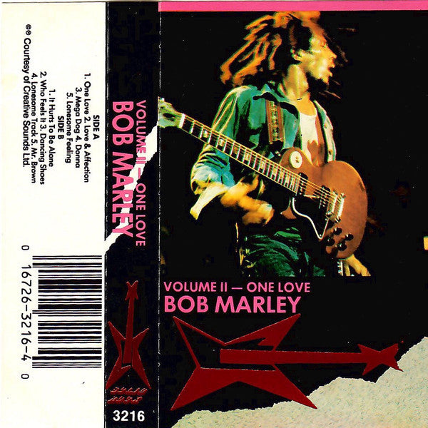 Bob Marley : Volume 2 - One Love (Cass, Comp, Unofficial)
