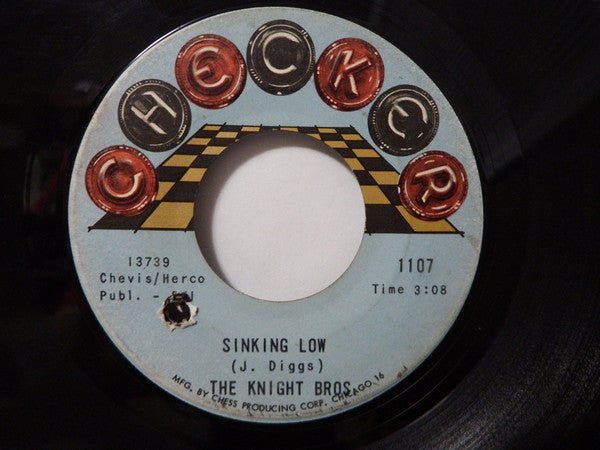 Knight Brothers : Temptation 'Bout To Get Me (7", Single)