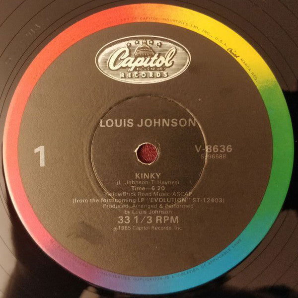 Louis Johnson : Kinky (12")