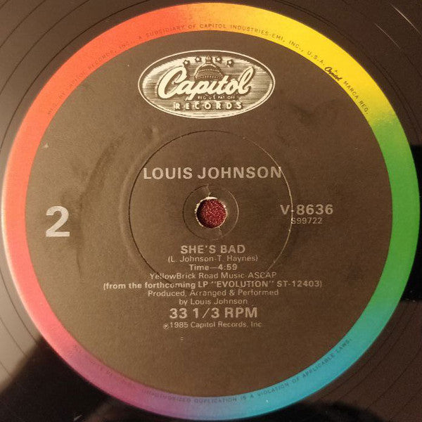 Louis Johnson : Kinky (12")