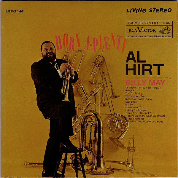 Al Hirt, Billy May : Horn A-Plenty (LP, Album, Roc)