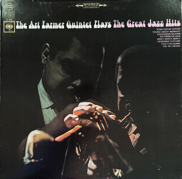 Art Farmer Quintet : Plays The Great Jazz Hits (LP, Album, Pit)
