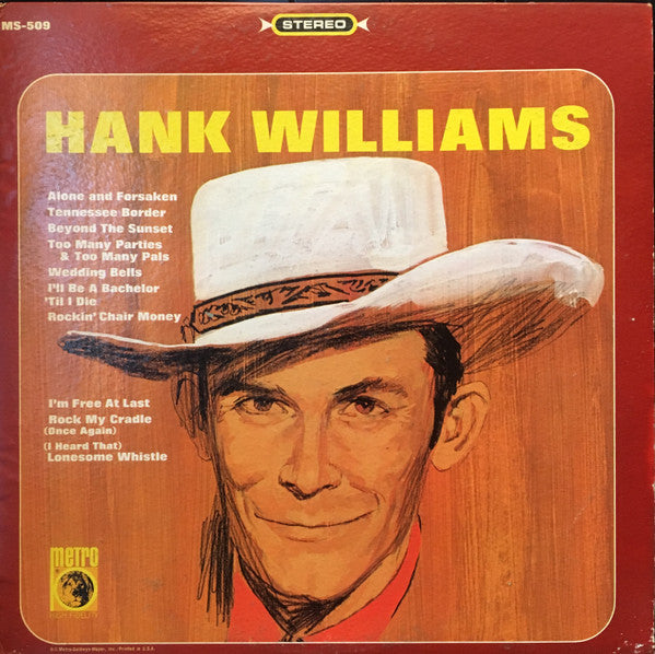 Hank Williams With His Drifting Cowboys : Hank Williams (LP, Comp)