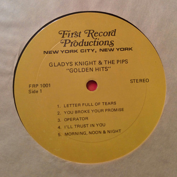Gladys Knight & The Pips* : Golden Hits (LP, Comp)