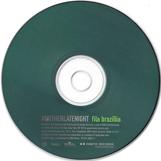 Fila Brazillia : AnotherLateNight (CD, Mixed)