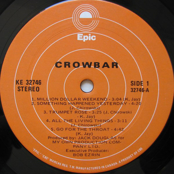 Crowbar (3) : KE32746 (LP, Album)