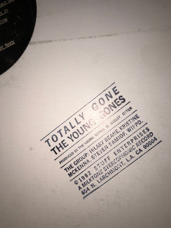 The Young Gones : Totally Gone (12")
