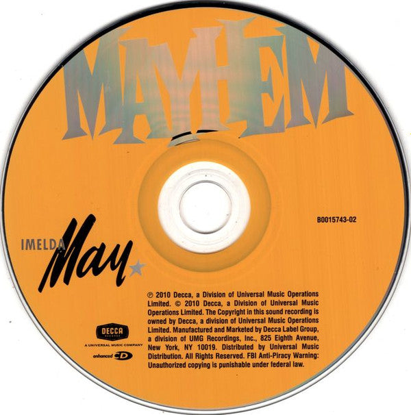 Imelda May : Mayhem (CD, Album, Enh, RE)