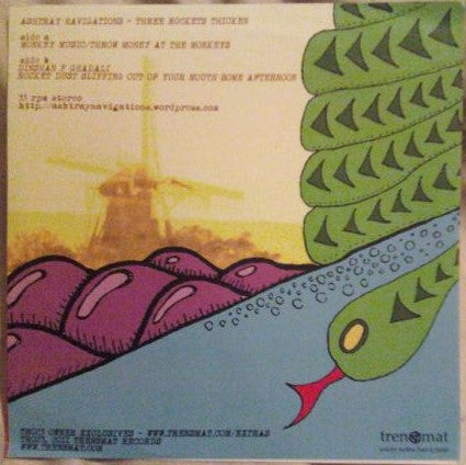 Ashtray Navigations : Three Rockets Thicken (7", Ltd, W/Lbl)