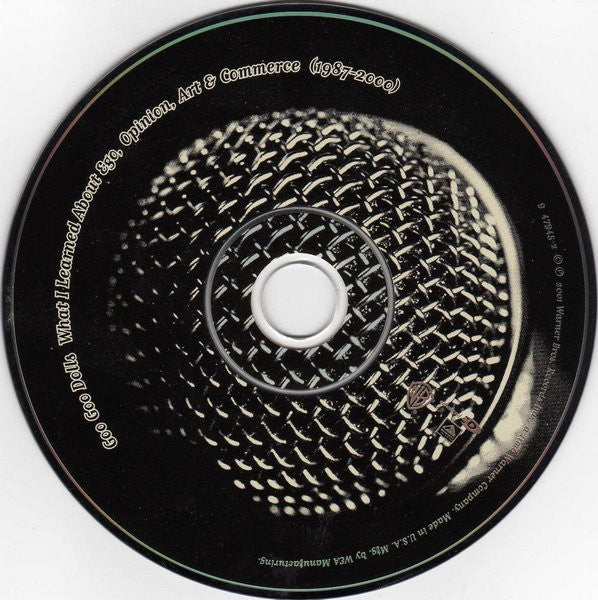 Goo Goo Dolls : What I Learned About Ego, Opinion, Art  & Commerce (1987-2000) (CD, Comp, Enh)