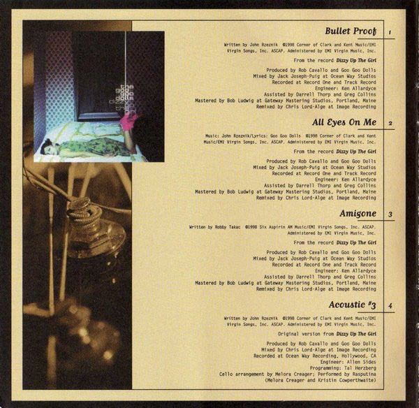Goo Goo Dolls : What I Learned About Ego, Opinion, Art  & Commerce (1987-2000) (CD, Comp, Enh)