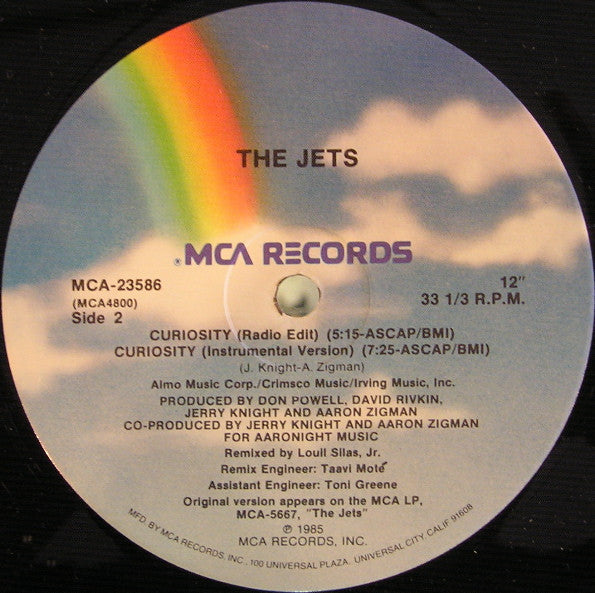 The Jets : Curiosity (12")