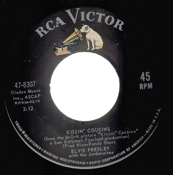 Elvis Presley : Kissin' Cousins / It Hurts Me (7", Single, Ind)