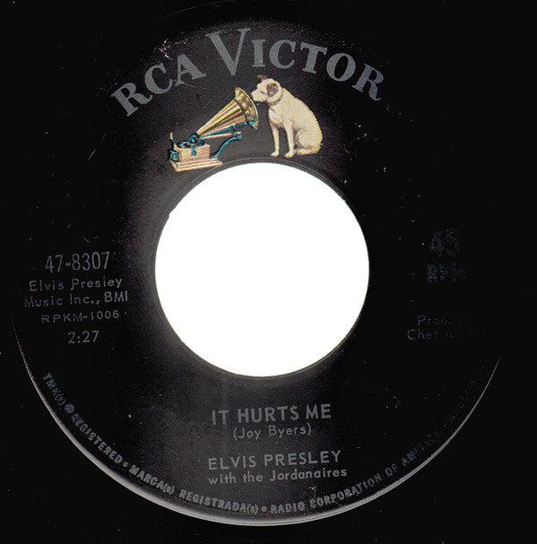 Elvis Presley : Kissin' Cousins / It Hurts Me (7", Single, Ind)