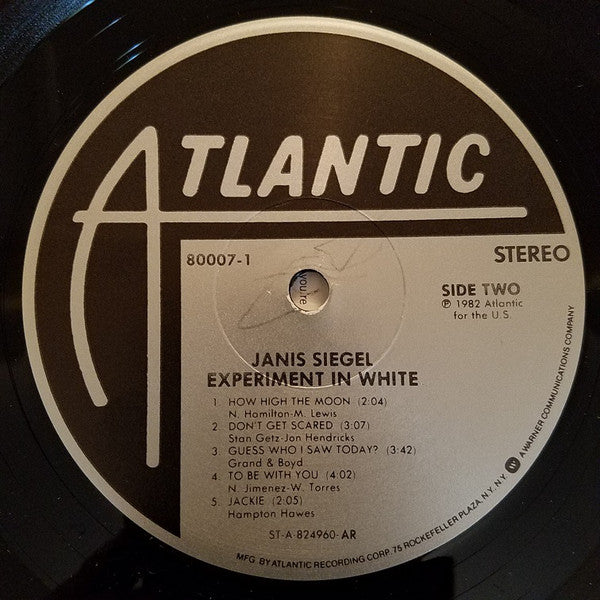 Janis Siegel : Experiment In White (LP, Album, All)