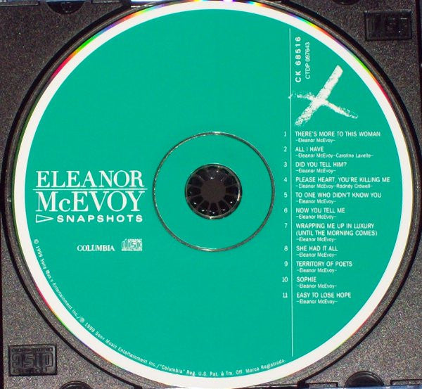 Eleanor McEvoy : Snapshots (CD, Album)