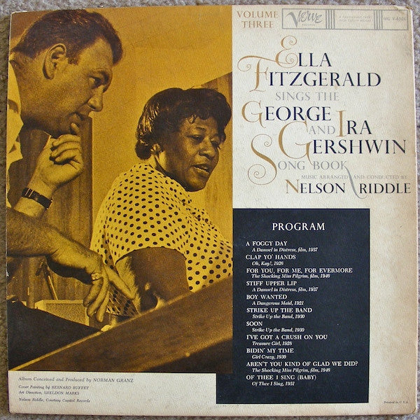 Ella Fitzgerald : Sings The George And Ira Gershwin Song Book Vol. 3 (LP, Album, Mono, Gat)