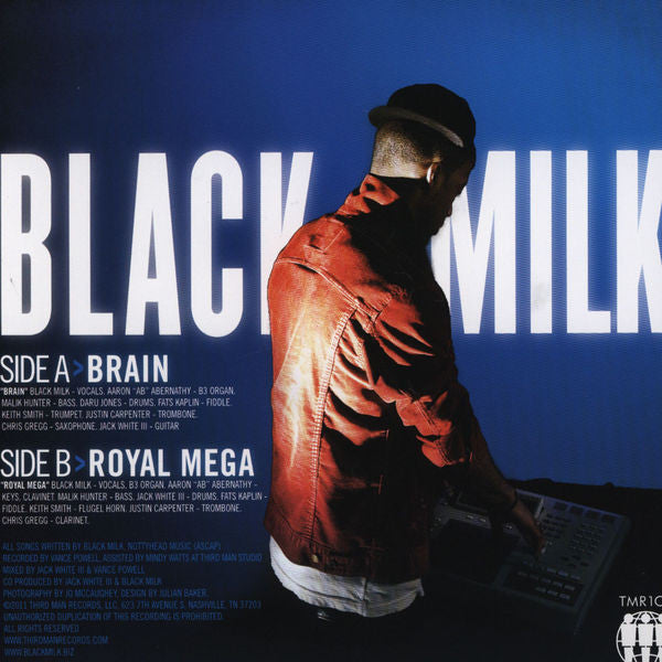 Black Milk : Brain (7", Single)