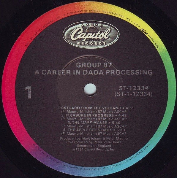 Group 87 : A Career In Dada Processing (LP, Album, Jac)