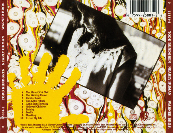 Todd Rundgren : Nearly Human (CD, Album)