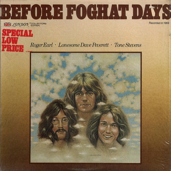 Roger Earl, Dave Peverett, Tony Stevens : Before Foghat Days (LP, Album)