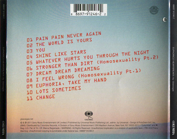 Glasvegas : Euphoric/// Heartbreak\\\\\\ (CD, Album)