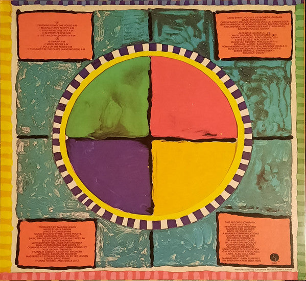 Talking Heads : Speaking In Tongues (LP, Album, Club, Col)