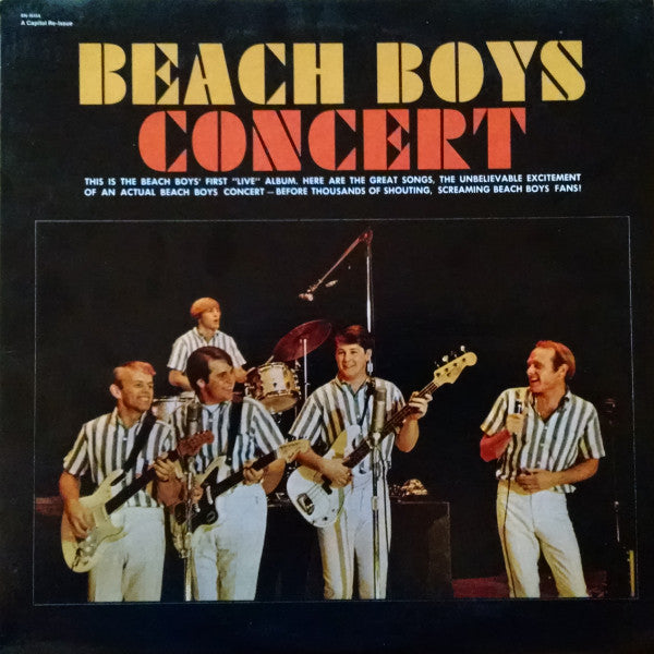 The Beach Boys : Concert (LP, Album, RE)