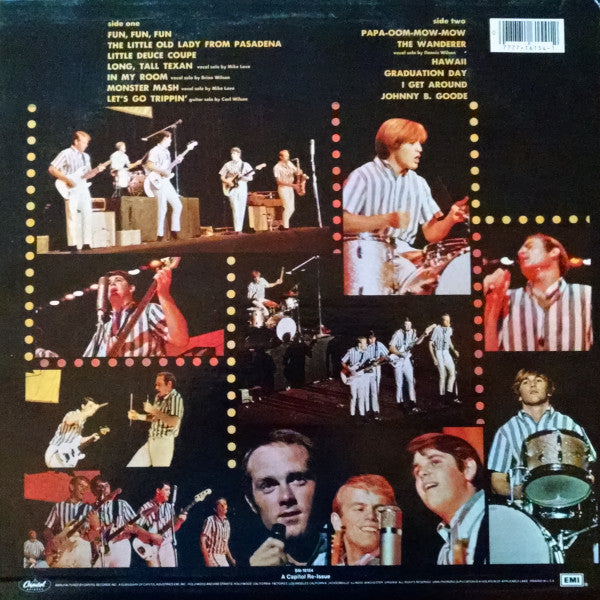 The Beach Boys : Concert (LP, Album, RE)