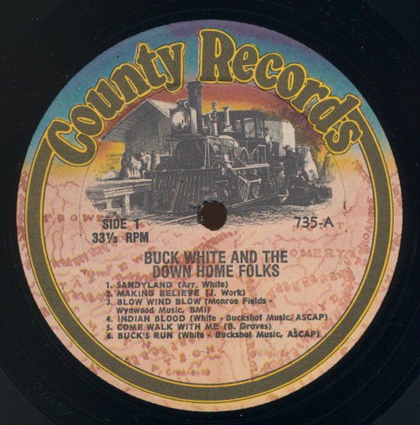 Buck White & The Down Home Folks : Buck White & The Down Home Folks (LP, Album, RE)
