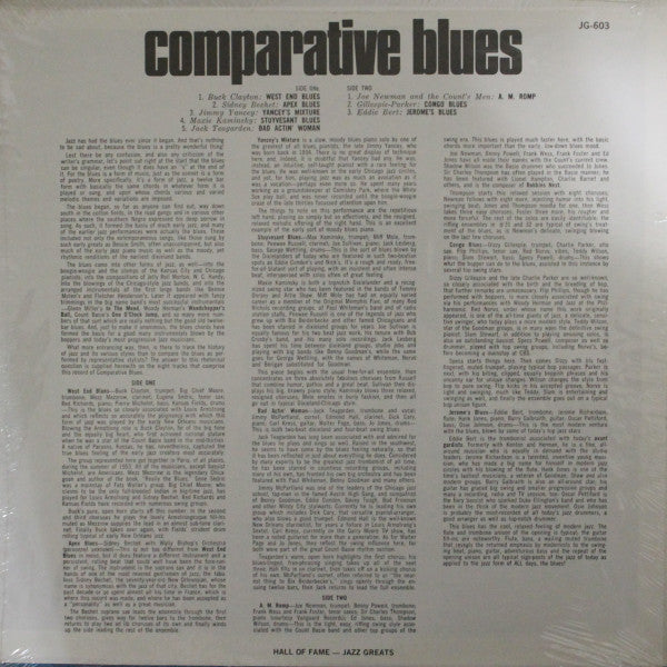Various : Comparative Blues (LP, Comp, RE)