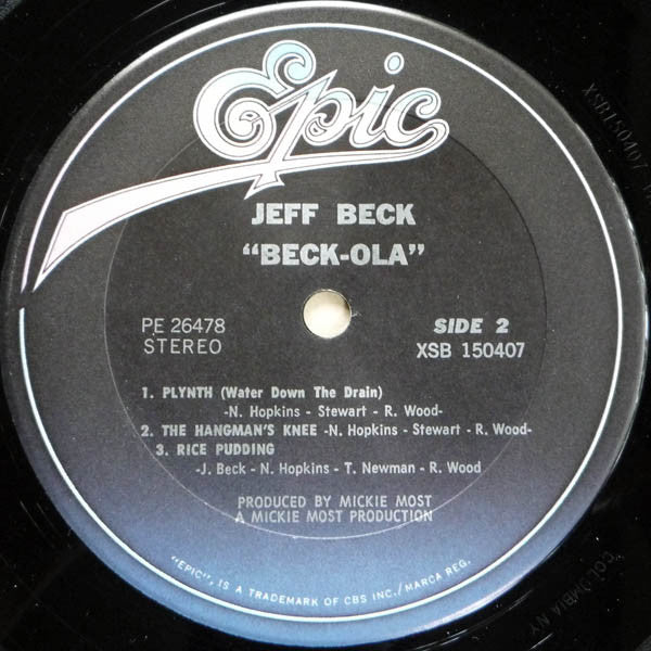 Jeff Beck Group : Beck-Ola (LP, Album, RE)