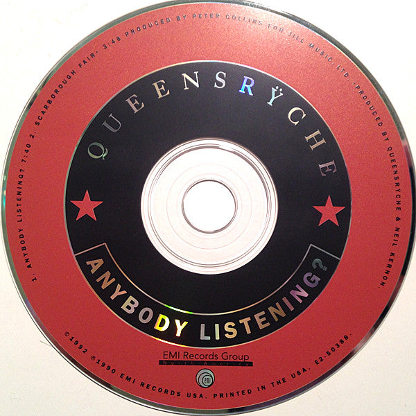 Queensrÿche : Anybody Listening? (CD, Single)