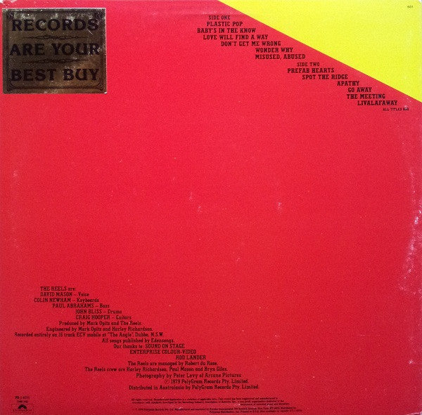 The Reels : The Reels (LP, Album, Promo)